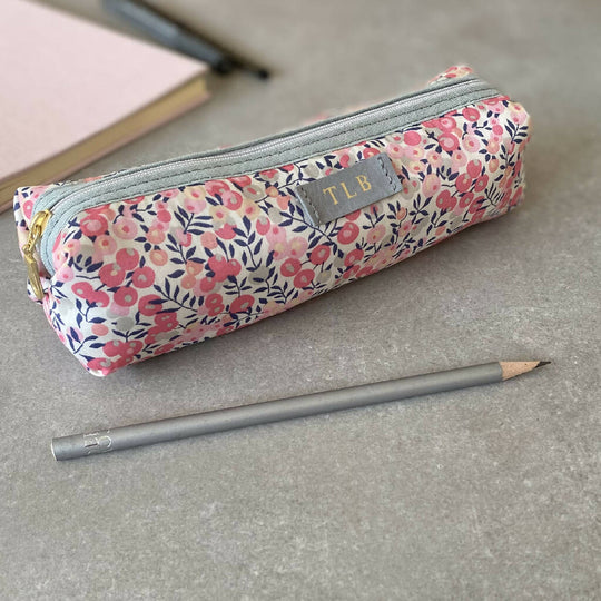 Personalised Liberty Cotton Pen Case