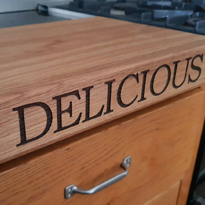 Lipped Oak Chopping Board