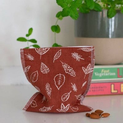 Leaf Linen Reusable Snack Bag