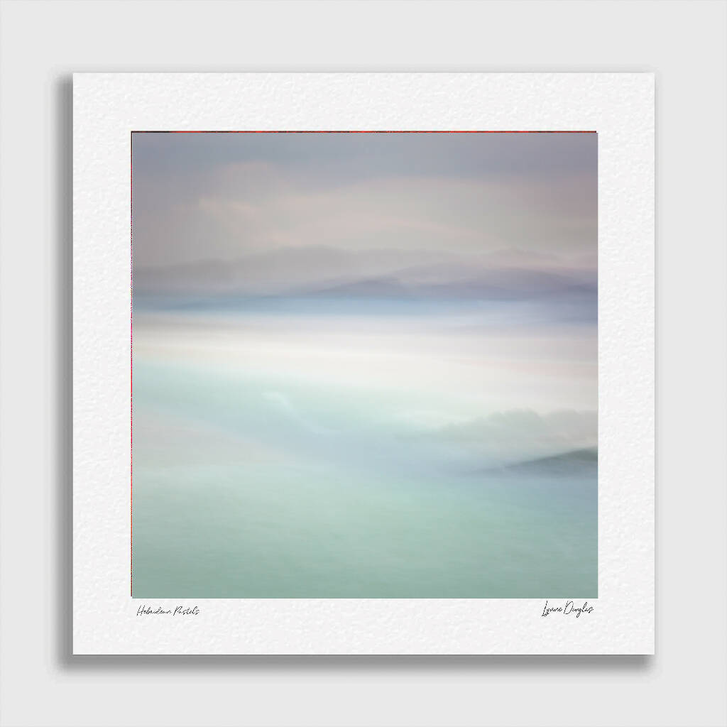 'Hebridean Pastels' - Large Print on Fine Art Paper or Canvas