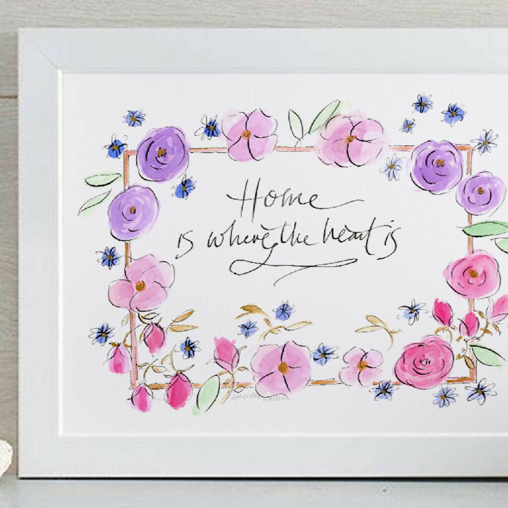 'Home Is Where The Heart Is' Original Art