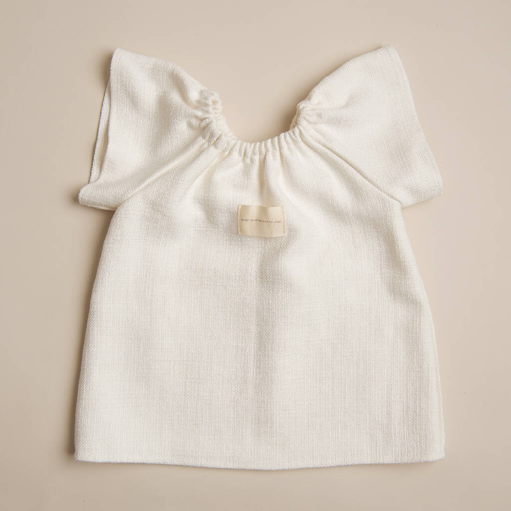 Ruffle Linen Top