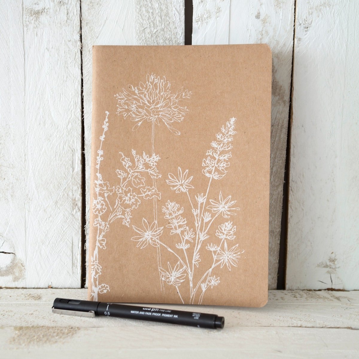 Hand Printed Garden Notebook | Country Living Marketplace