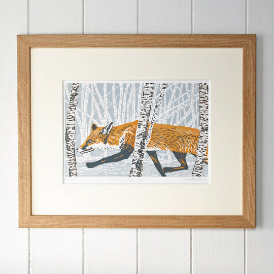 Passing Through - Limited Edition - Original Linocut Print
