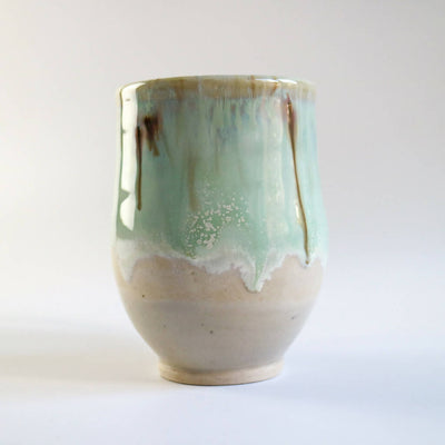 Stoneware Mug in Mint Glaze