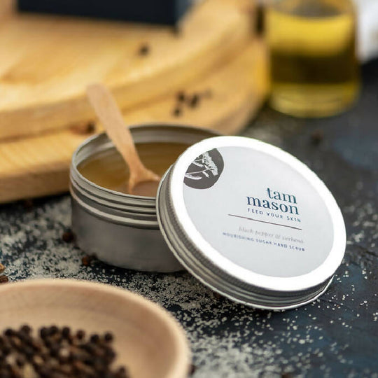 Black Pepper & Verbena Sugar Hand Scrub, 150g