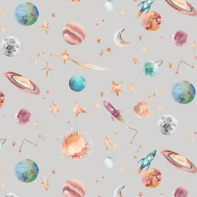 Planets Solar System Children's Wallpaper