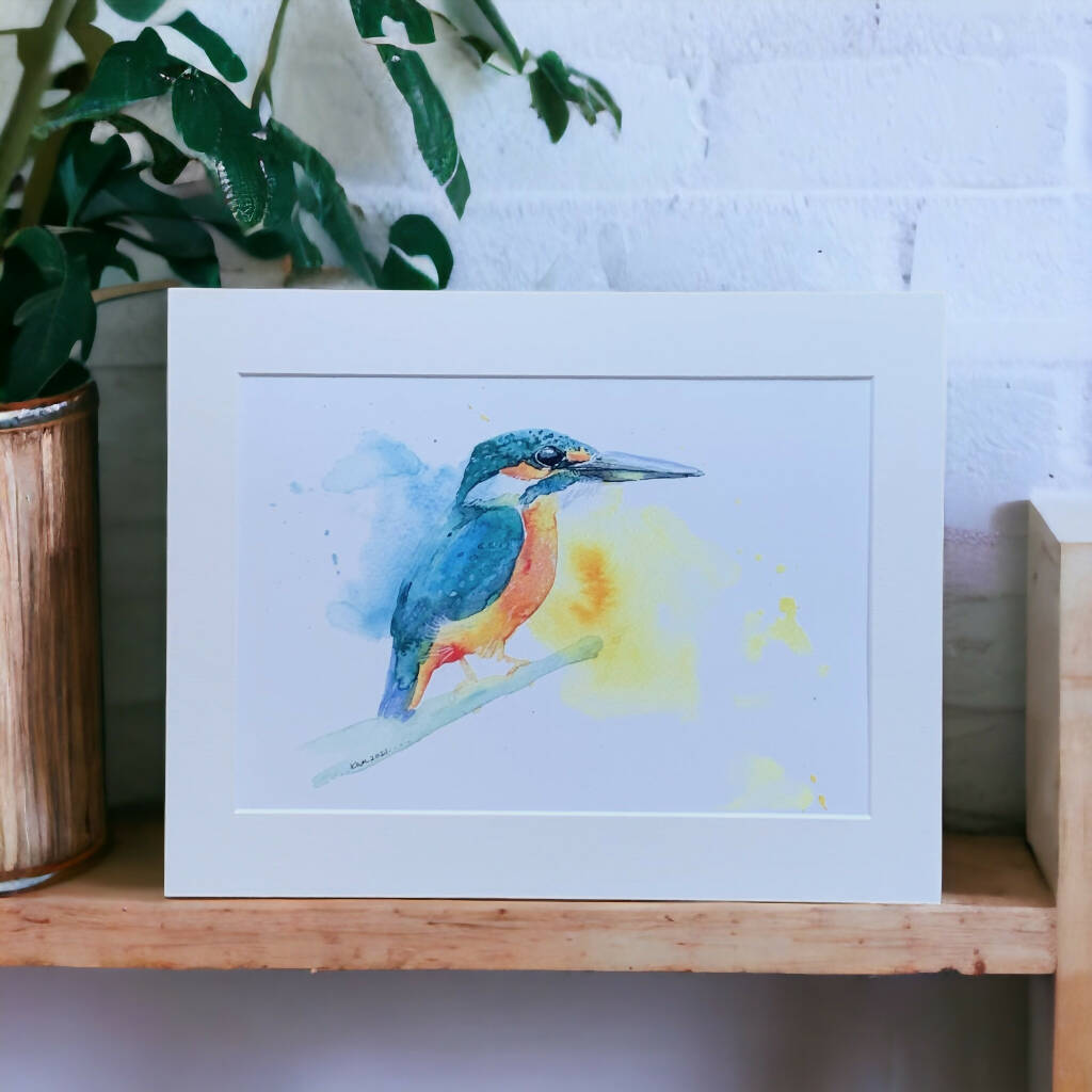 Kingfisher Print - Landscape