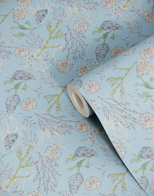 Coastal Cove Sustainable Wallpaper: Four Colours