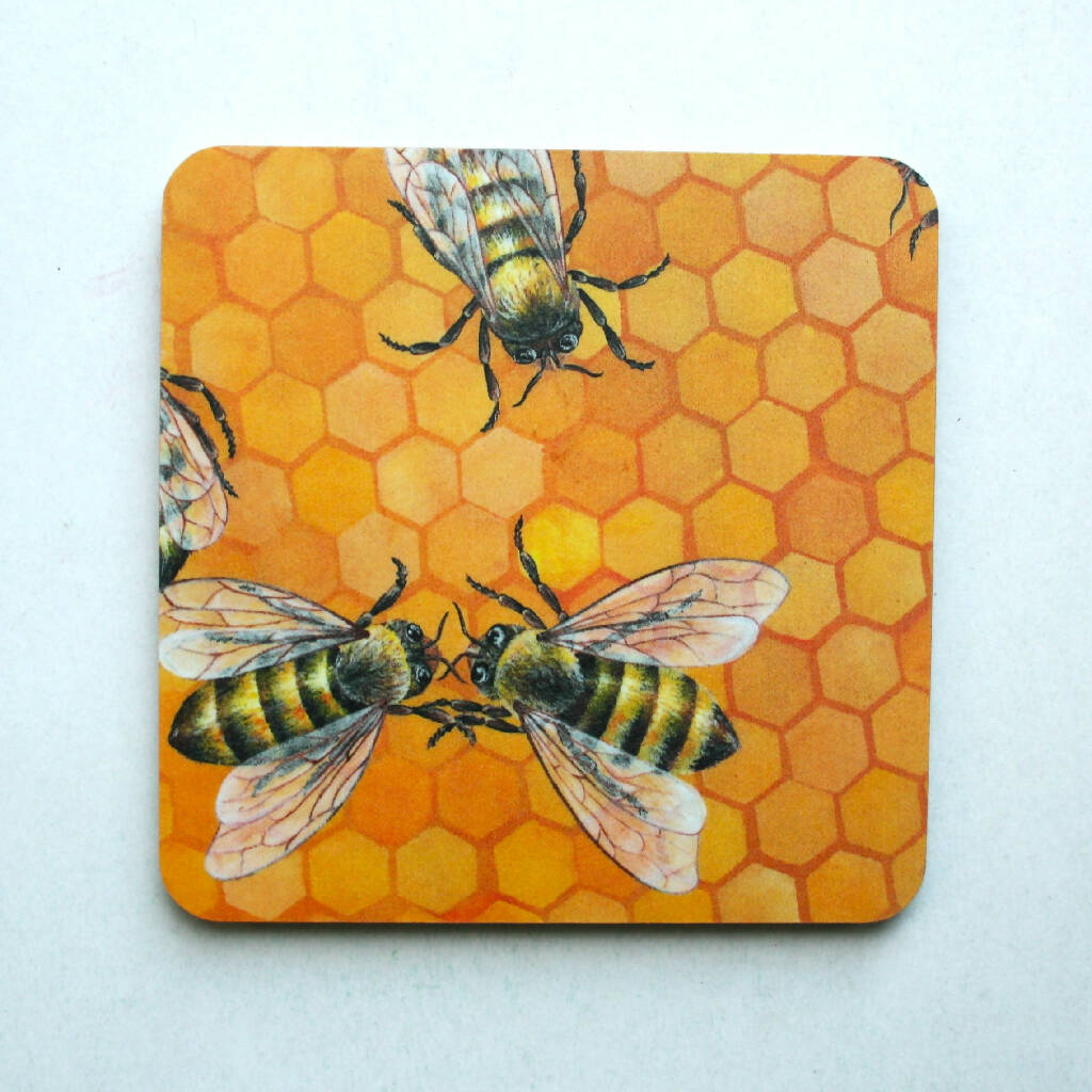 "Honeybee" Cup Coaster
