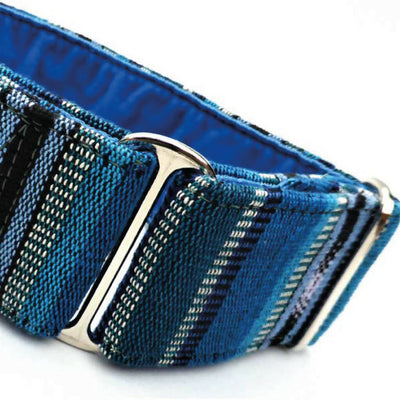 Bedouin Martingale Collar in Lapis Blue