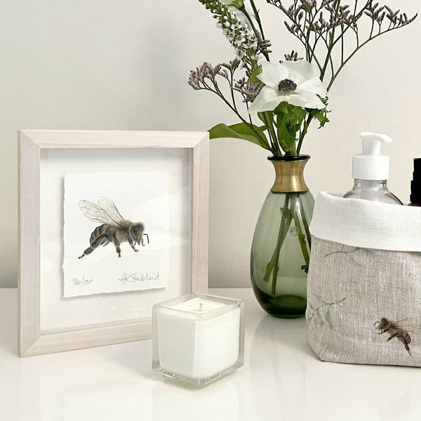 Honey Bee Framed Print