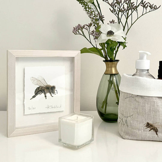 Honey Bee Framed Print