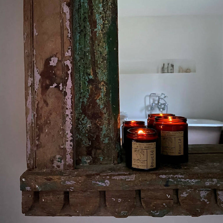 Bouclé Neroli, Vetiver & May Chang Candle