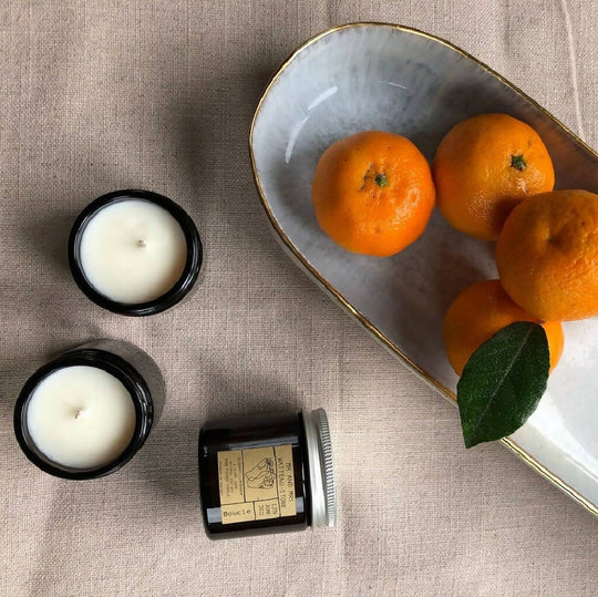 Bouclé Personalised Wedding Favour Candle