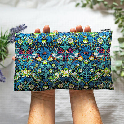 Liberty Lavender and Chamomile Eye Pillow - Strawberry Thief J Print 3