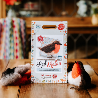 British Birds Robin Needle Felting Craft Kit