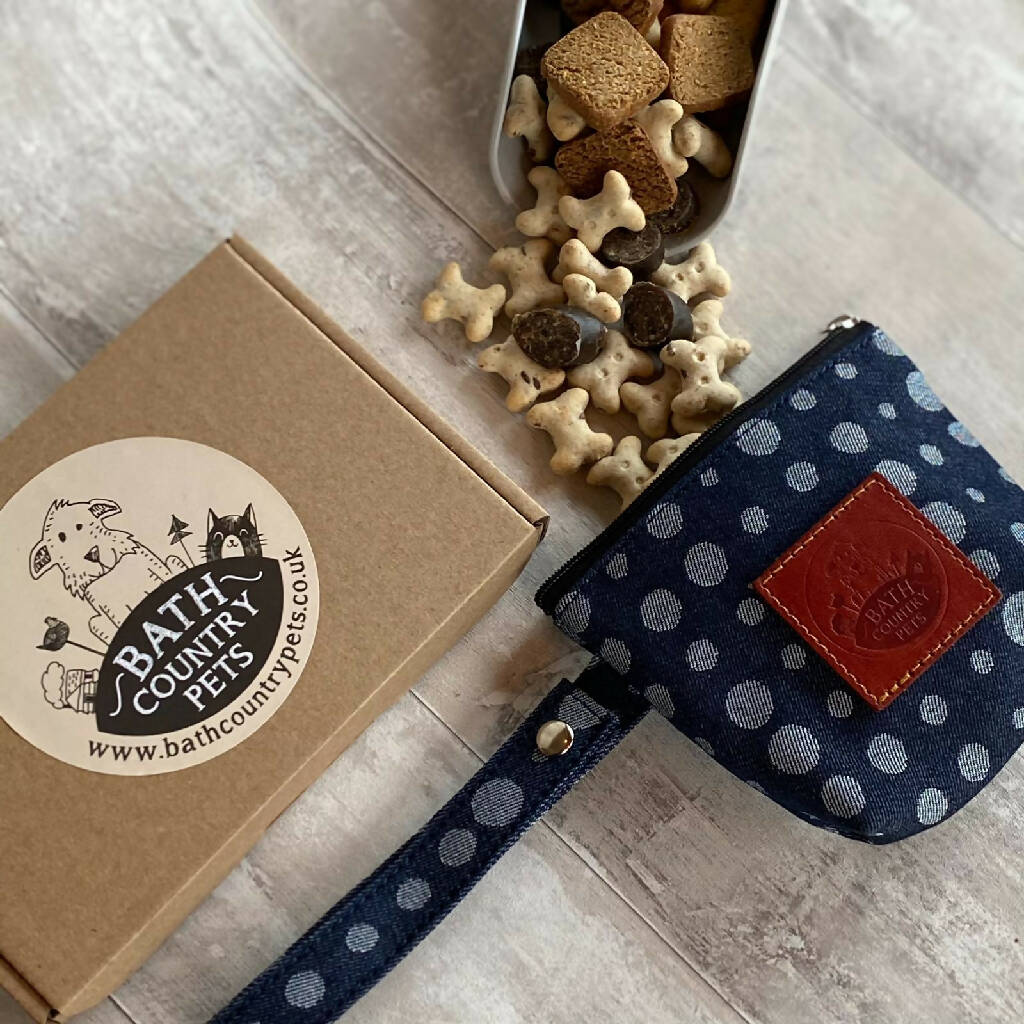 Tweed Treat Bag & Dog Treats