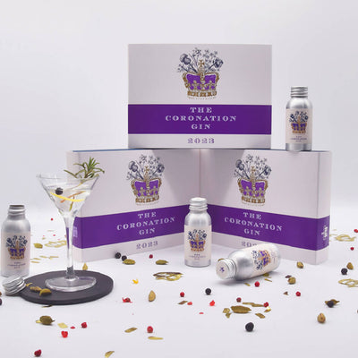 THE CORONATION MINIATURE GIN GIFT SET – IN ASSOCIATION WITH HISTORIC ROYAL PALACES
