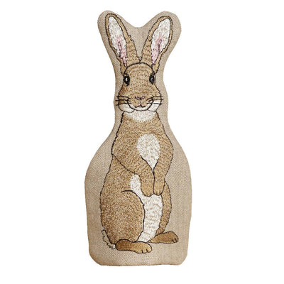 Embroidered Rabbit Egg Cosy by Kate Sproston Design