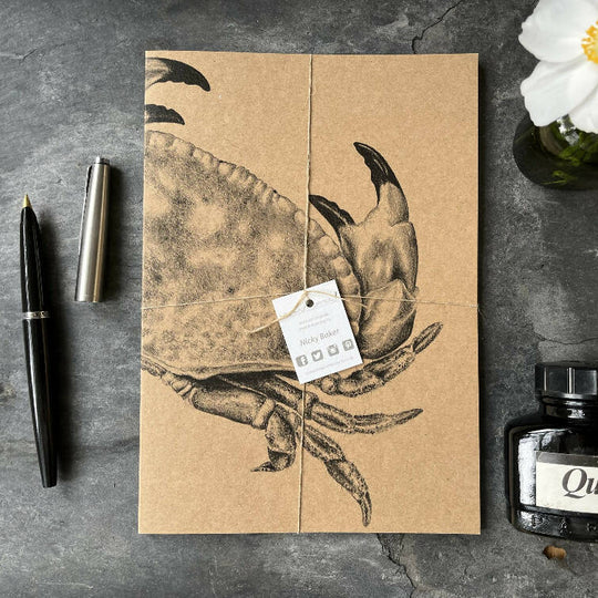 Kraft Notebook - Crab
