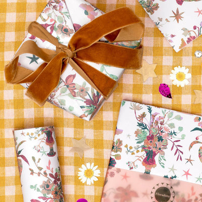 Bouquet Wrapping Paper Set