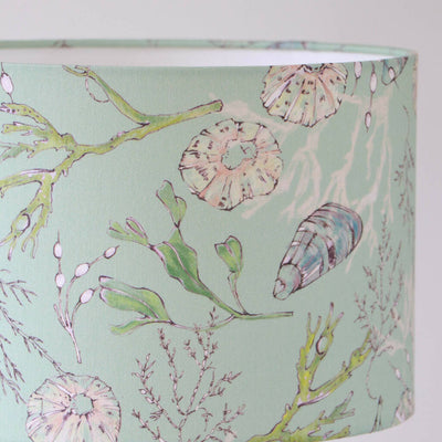 Coastal Cove Lampshade in Seafoam Green