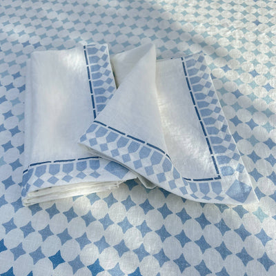 Casa Azul Linen Napkins Set of 4