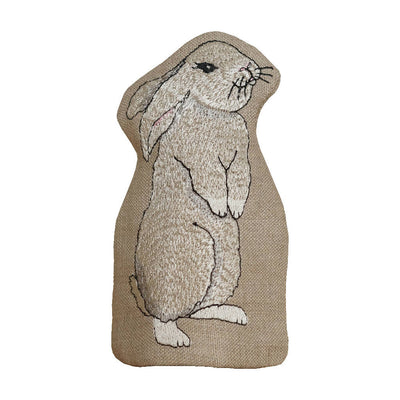 Embroidered Rabbit Egg Cosy by Kate Sproston Design