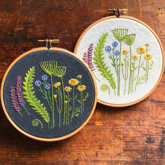 Summer Meadow Embroidery Kit