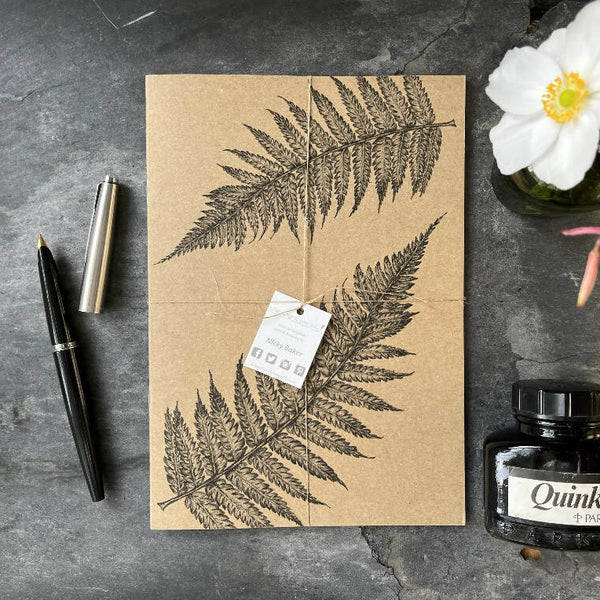 Kraft Notebook - Fern