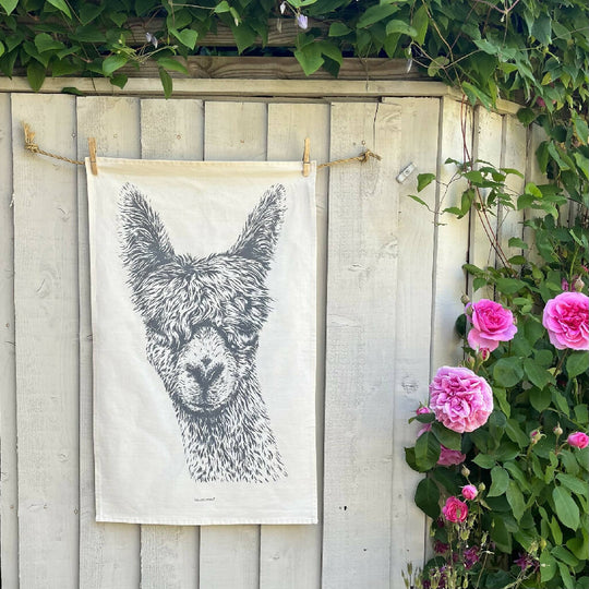 Alpaca Tea Towel