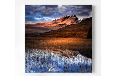 'Cuillin Winter Blue' - Extra Large Print on Paper or Canvas