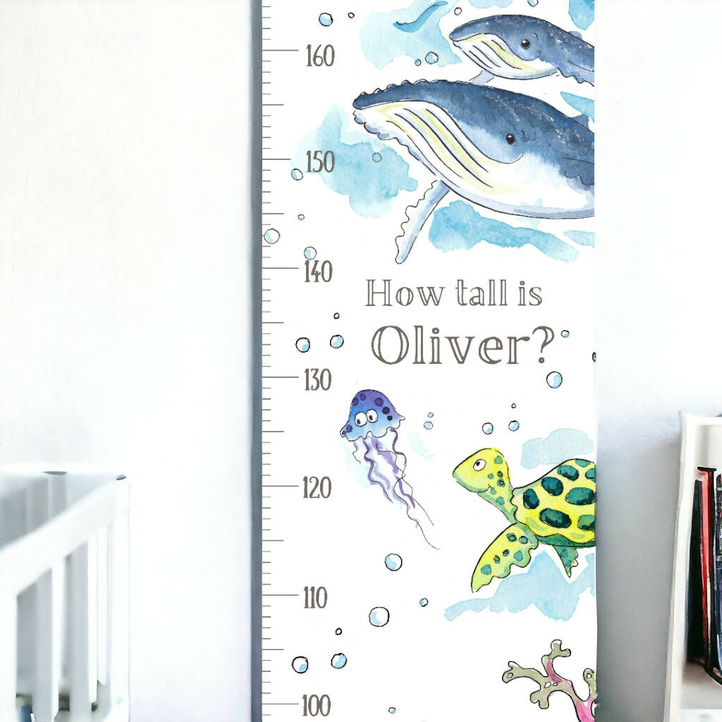 Under the sea Personalised Growth Chart