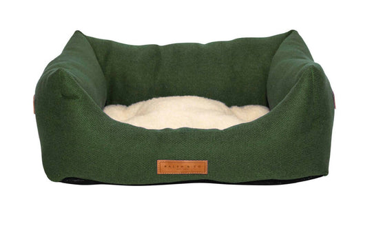 Luxury Green Dog Bed With Removable Covers | Richmond