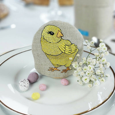 Embroidered Little Chick Egg Cosy