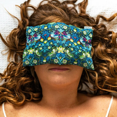 Liberty Lavender and Chamomile Eye Pillow - Strawberry Thief J Print 4