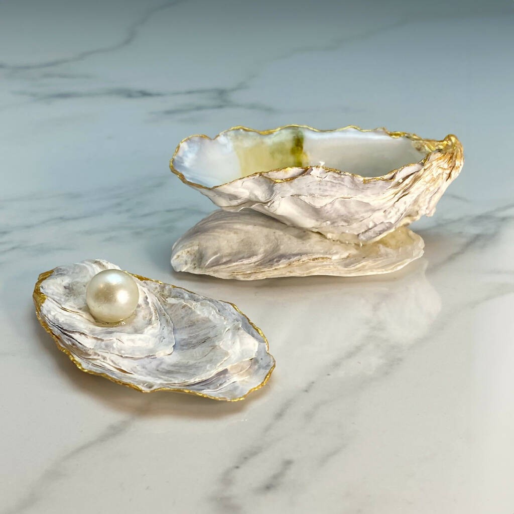 Personalised Oyster Shell Trinket Dish