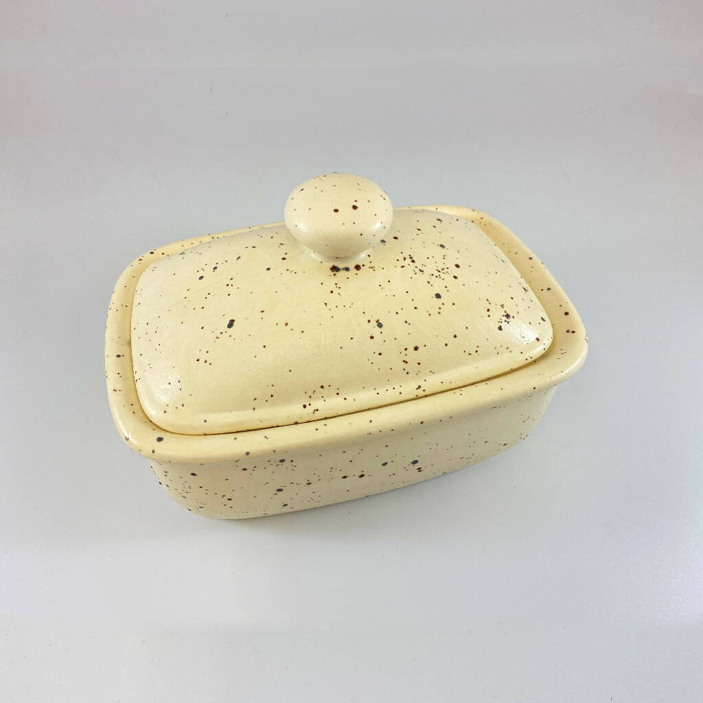 Butter Dish with Lid by Peter Bowen