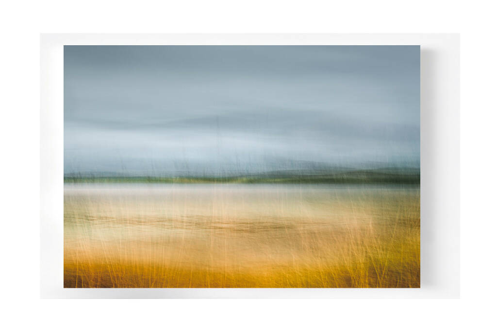 'Autumn Colours at Loch of Stenness' Large Fine Art Print