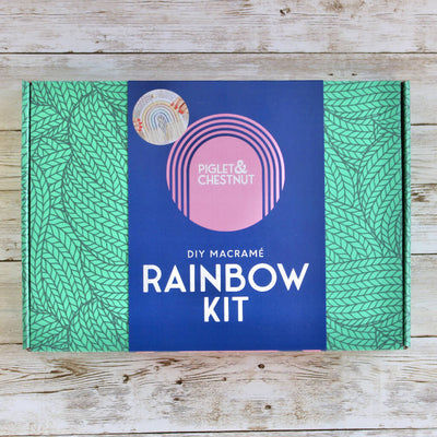 Macrame Rainbow Craft Kit