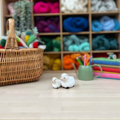 Sheep Family Needle Felting Craft Kit