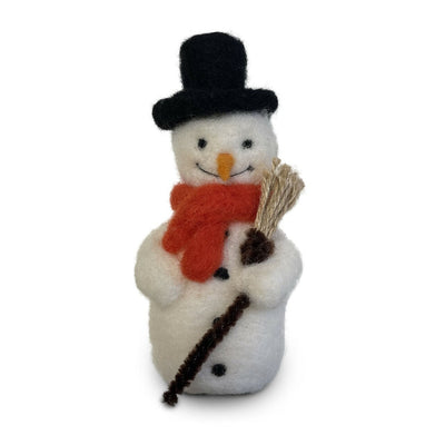 Festive Snowman Needle Felting Craft Kit