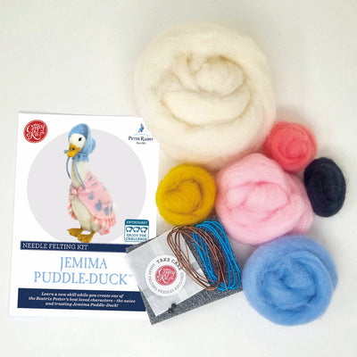 Jemima Puddleduck Needle Felting Kit