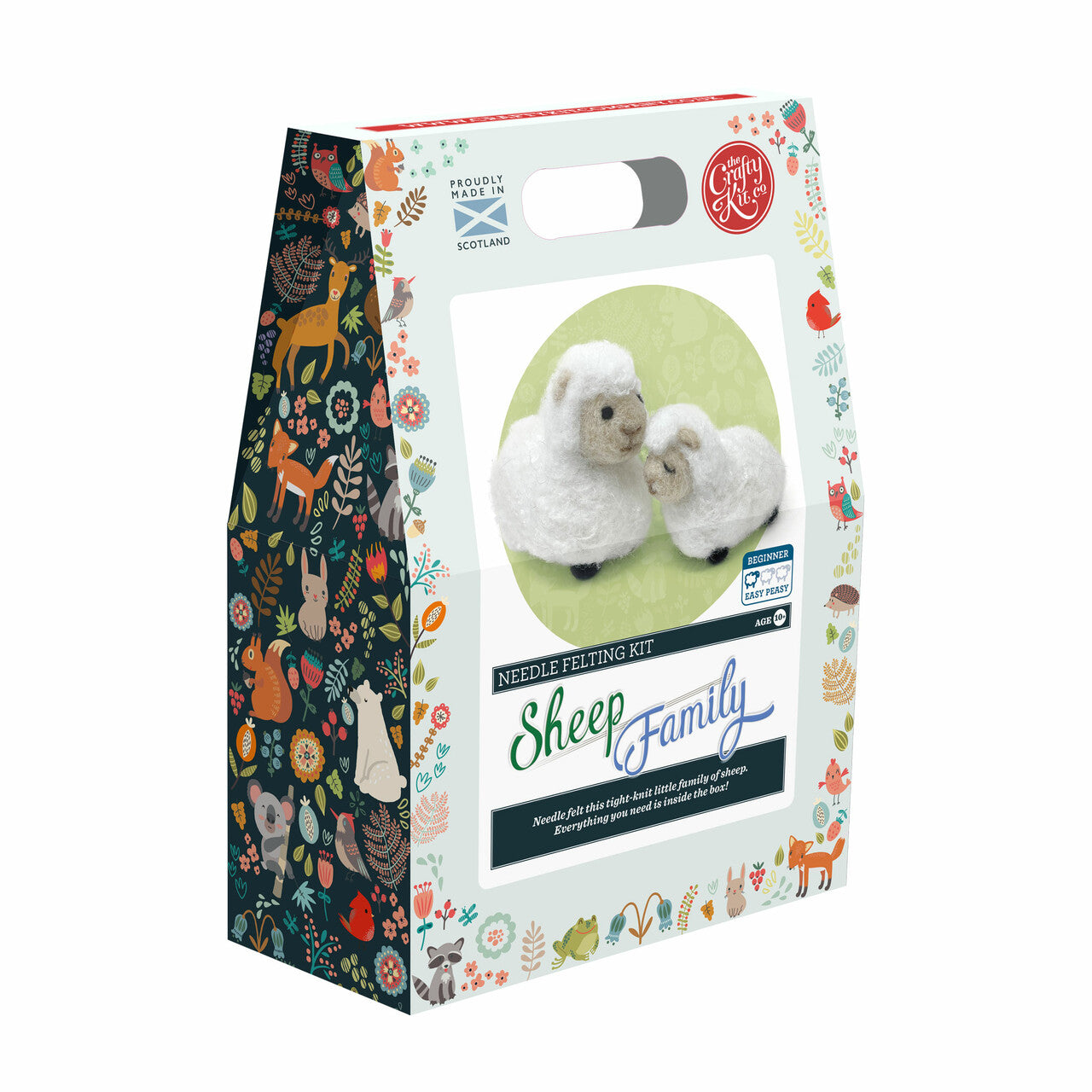 Sheep Family Needle Felting Craft Kit