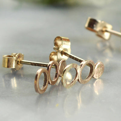 Cerchi - Ethical Gold Studs in 9ct and 18ct