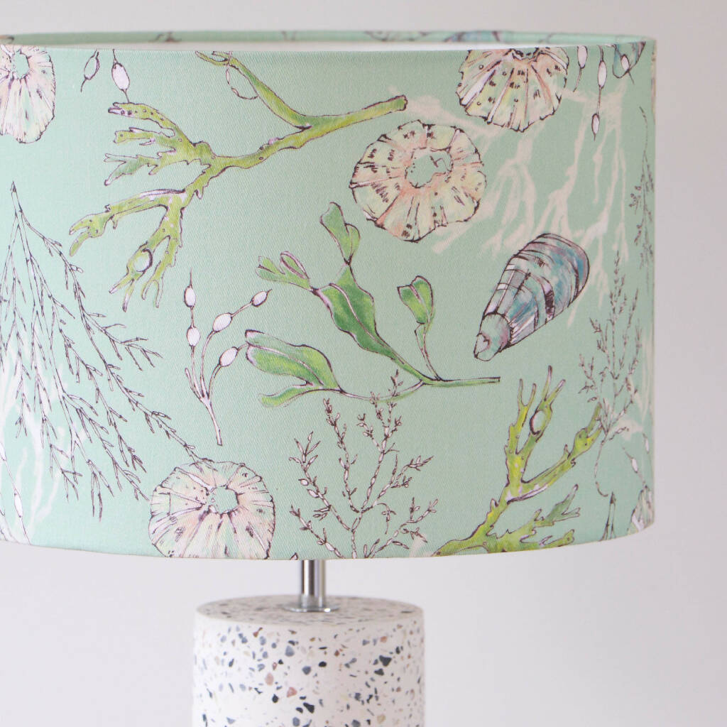 Coastal Cove Lampshade in Seafoam Green