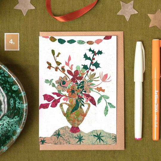 Christmas Blooms Card Set
