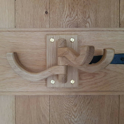 Handcrafted Oak Swivel Hook