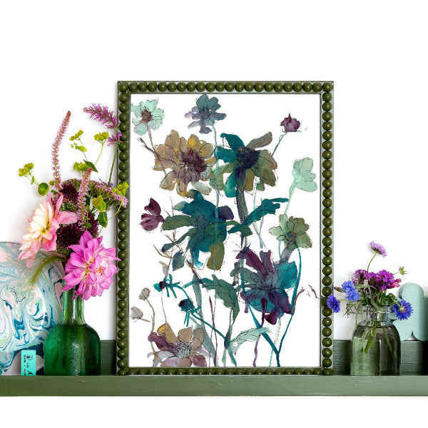 September Blues Print